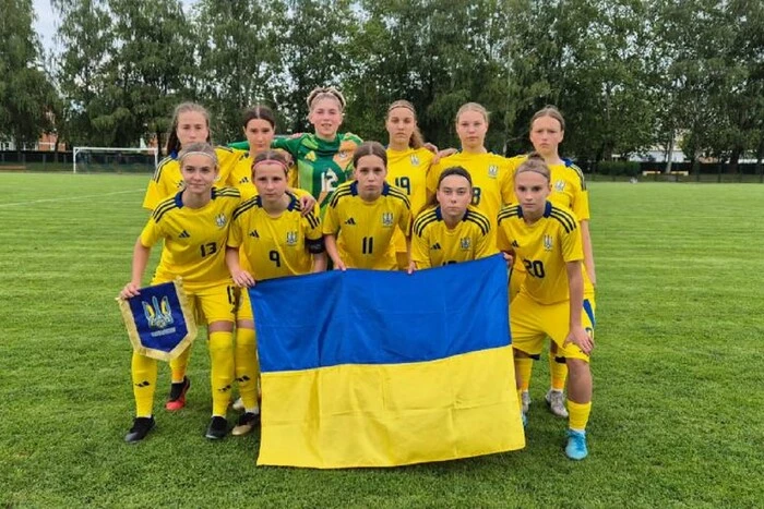Дівоча збірна України грає з Хорватією