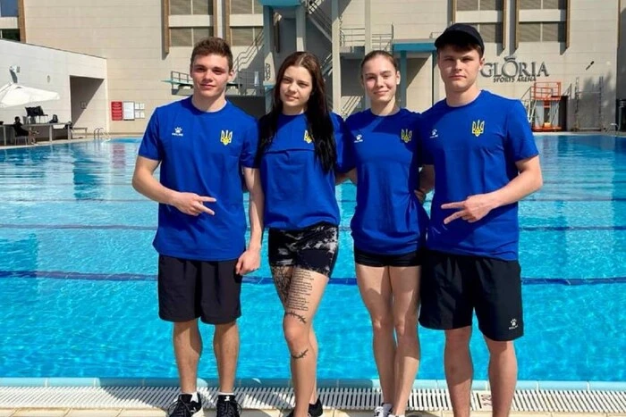 Ukraine won gold at the European Diving Championship