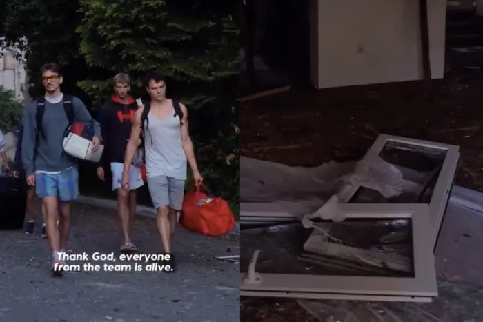 The Ukrainian athletics team was shelled in Lutsk