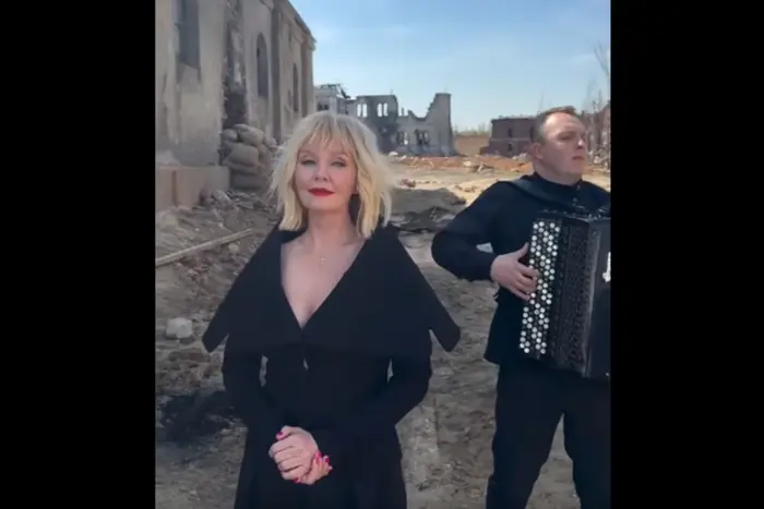 Putinowska piosenkarka Waleria zaśpiewała piosenkę wśród ruin: Ministerstwo Kultury zwróci się do SBU (zaktualizowane)