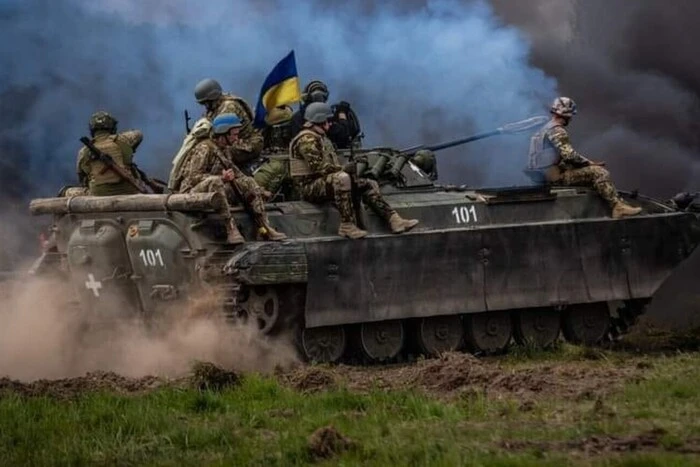 Karte der Kampfhandlungen in der Ukraine am 26. Mai 2025