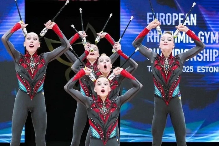 Україна здобула історичне золото чемпіонату Європи з художньої гімнастики
