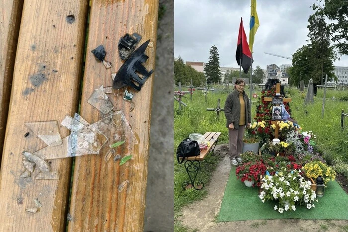 In Rivne, vandals desecrated the grave of soldier and journalist Davidiuk