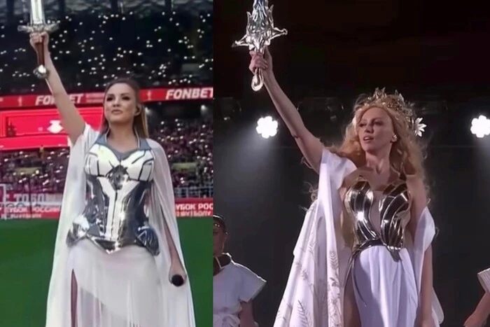 Der russische Sänger hat das Bild von Olya Polyakova gestohlen (Foto)
