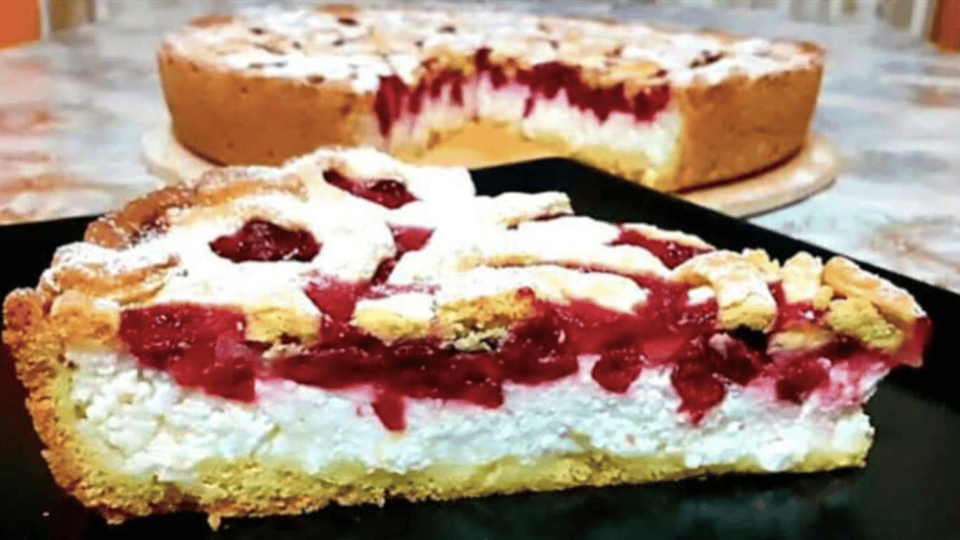 Legendärer Kuchen aus dem Dorf Wyschnewe – Sie benötigen Käse und Kirschen
